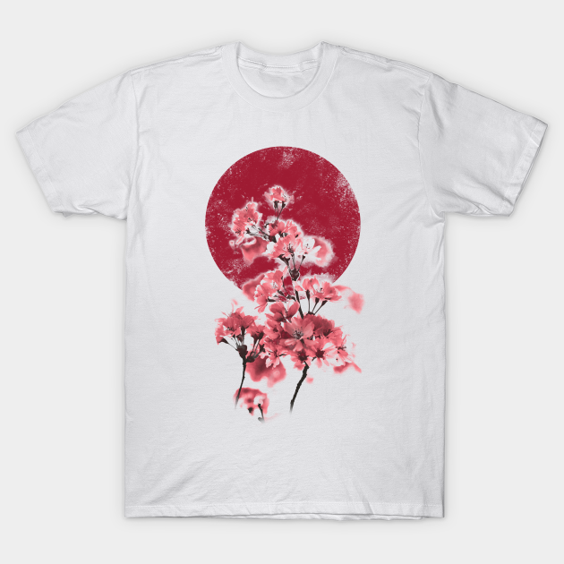 sakura tree t shirt